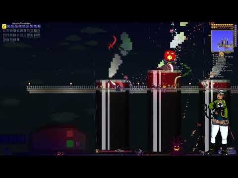 Master Mode Pumpking Moon is 3 spooky 5 me - Terraria Master Mode First Playthrough