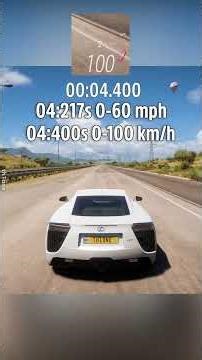 FH5 | Porsche 911 GT3 RS 2023 vs. Lexus LFA 2010 Acceleration Stock