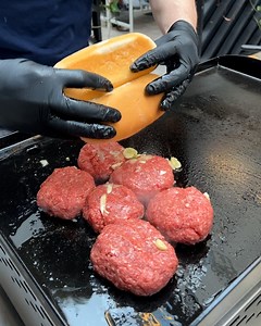 580K views · 10K reactions | Juicy Lucy Burger Dog! With a side of cheese fries  | Chefclub Network | Facebook