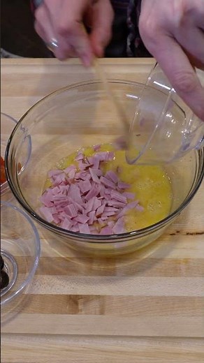 The Best Western Omelette Recipe With Ham, Tomatoes And Olives!😋