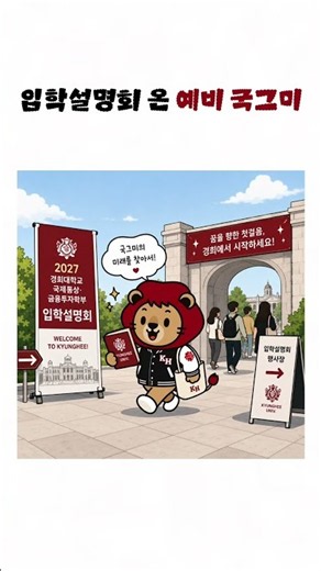 📢 2027학년도 경희대학교 국제통상·금융투자학부 입학설명회 사전신청 안내 📢