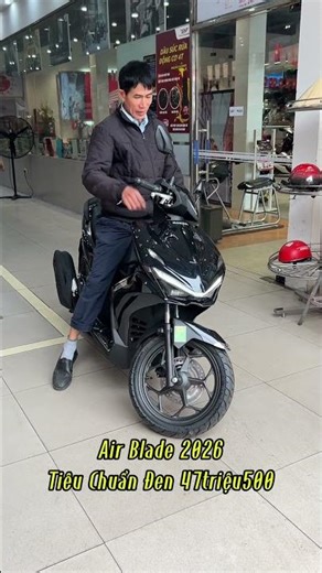 Air Blade 2026 Tiêu Chuẩn Đen mới nhất tháng 03/2026. Giá xe Ab 125 mới nhất #ab125 #airblade