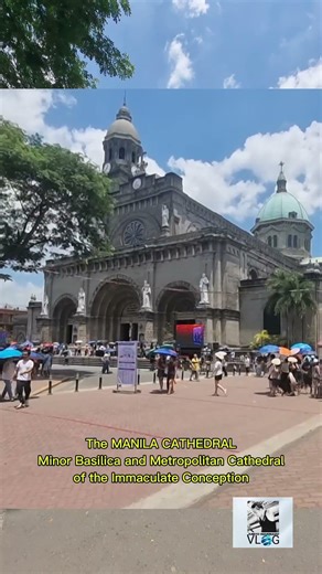 The MANILA CATHEDRAL/ Minor Basilica & Metropolitan Cathedral of the Immaculate Conception #church