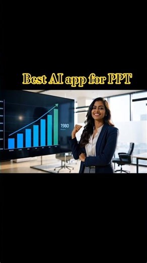 1 Hour ka kaam 1 Minute me! 🤯 PPT Maker AI #Shorts