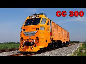 KERETA LUAR BIASA !! Langsiran LOKOMOTIF BARU CC 300 PNR & Nonton Kereta Api di Stasiun Kertosono