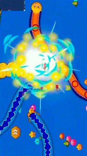 game cacing worm hunt-battle arena #shorts #gamecacing #gameplay #funny