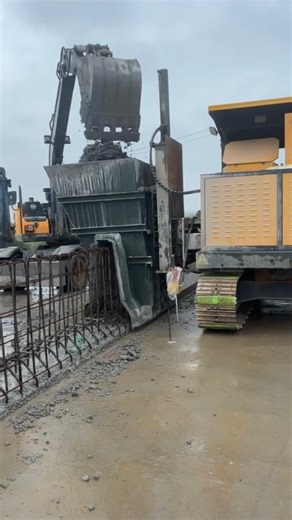 26K views · 20 reactions | New road ciment machine | tech_inventions | Facebook