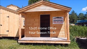 Living - 12X20 Insulated 4 Season Home Office