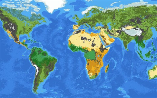 【世界盒子】5个小时速通世界地图