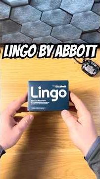 Lingo by Abbott #unboxing #glucosemanagement