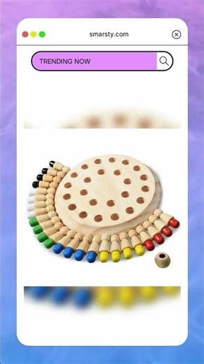 Montessori Wooden Memory Chess Board Game For Kids