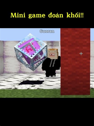 When my best friend and I played the super funny block guessing mini-game!! #shorts
