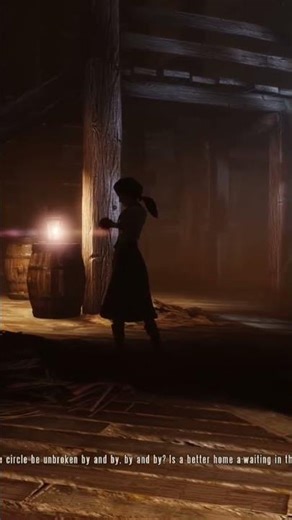 Elizabeth singing in BioShock Infinite
