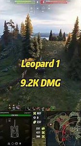 Leopard 1 - Silent Hunter, Fatal Strike (9.2K Dmg) - World of Tanks