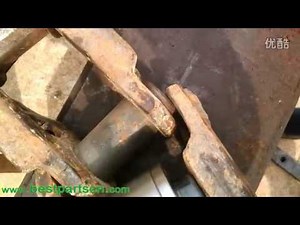 Protable 200tons track pin press for removal of track link 2