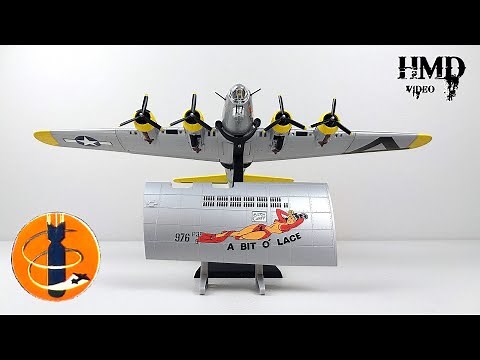 Boeing B-17G Flying Fortress USAAF 447th BG, 709th BS, "A Bit O Lace" 1945, Corgi 1:72 Scale Model