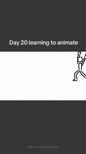 Day 20 learning to animate - cartwheel #animation#animationpractice#flipaclip #fyp#algorithm