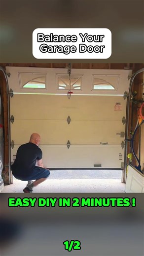 Easy DIY Garage Door Balancing Tips in 2 Minutes