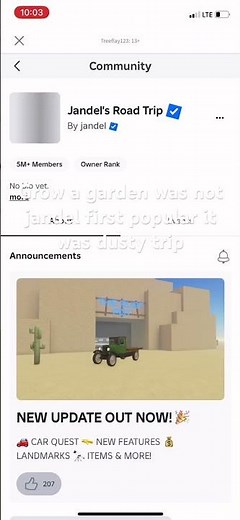 Dusty trip was jandel best game but when jandel buy grow a garden that was this popular game now