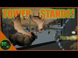 The Most Incredible Tower Stand Setup with Moose Feeders! Call Of The Wild