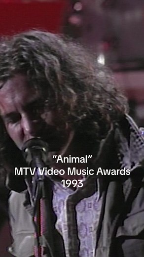 30 years ago, Pearl Jam tore into “Animal” off their forthcoming album Vs. at the MTV Video Music Awards. #animal #fiveagainstone #pearljam #mtvvideomusicawards