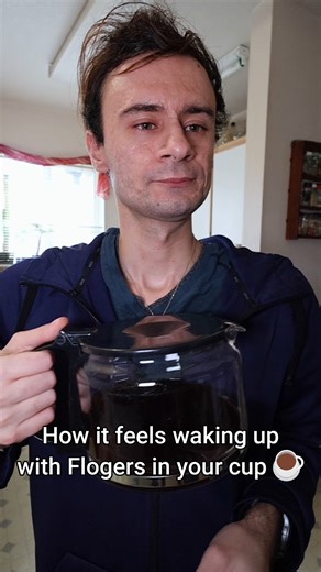 System Reboot: Complete 🔋☕🤸‍♂️"#relatable #coffee #shorts