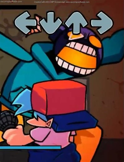 Time's up boyfriend vs Whitty #fnf #shorts