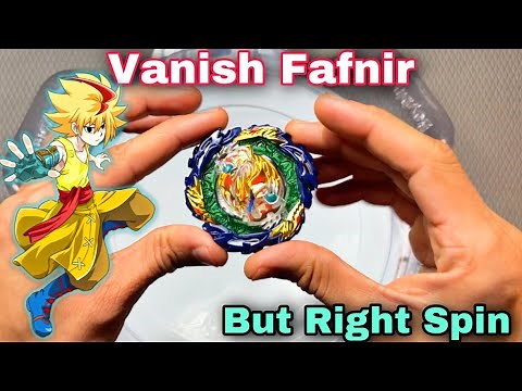 Vanish Fafnir Beyblade Unboxing And Review | Right Spin Stronger The Left ?