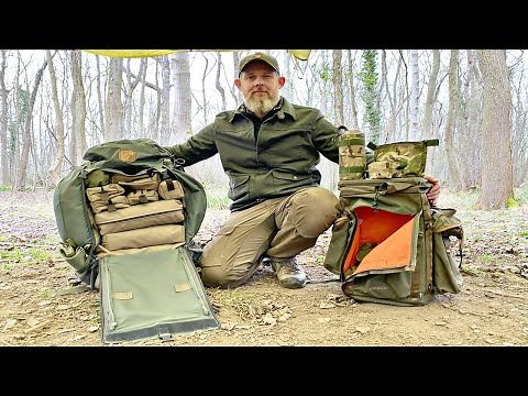 Bushcraft Modular Pouch System - Handmade by David Friars
