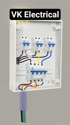 📌 3 Phase convert to single phase #viral #electrical #electrician
