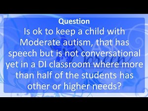 Ask Dr. Doreen: Classroom DI