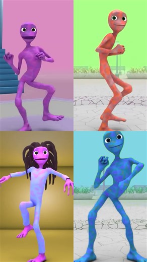 Dame Tu Cosita Alien Dance | All Variation Dame Tu Cosita Music Video