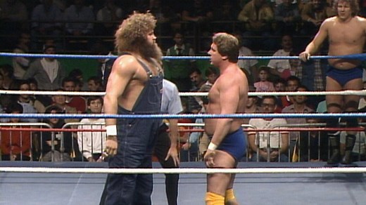 Hillbilly Jim, Uncle Elmer & Cousin Luke vs. "Rowdy" Roddy Piper, "Cowboy" Bob Orton & Jesse Ventura: Saturday Night's Main Event, Jan. 4, 1986