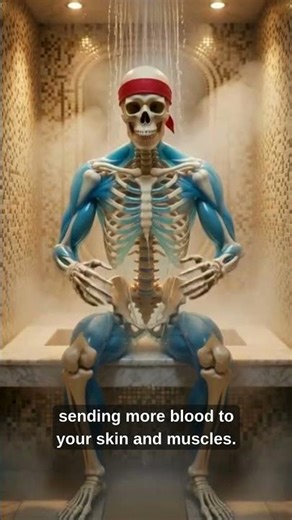 What actually happens when you sit in a steam room? 💨