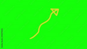 needle and thread on green Pop up animation motion graphic with chroma green screen clip template 4k