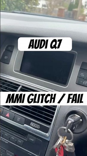 Audi Q7 MMI Not Working? Easy Fix!