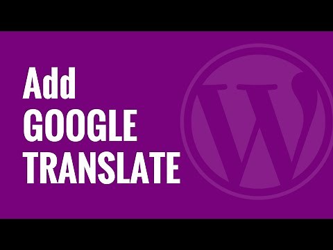 How to Add Google Translate in WordPress