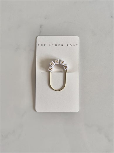 Planner Paper Clip | Name Gold Bookmark for Journal | Accessories | Cute Adorable Planning Accessory | Book Placeholder Charm | Custom Gift - Etsy