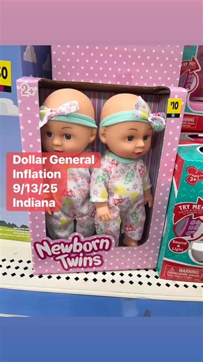 While I love Dollar General, they are raising prices on items. This 2 pack of baby dolls was $5 last Christmas and $5 at Family Dollar. The sewing set went from $1 to $1.50 and the toy cars are up to $2 from $1.25. Dollar Tree is not the only store raising prices. What have you have found that has gone up? #clearancewhisperer #dollargeneraldeals #dollargeneral #dollargeneralcouponing #inflation #FamilyDollar #toys #babydolls | The Clearance Whisperer