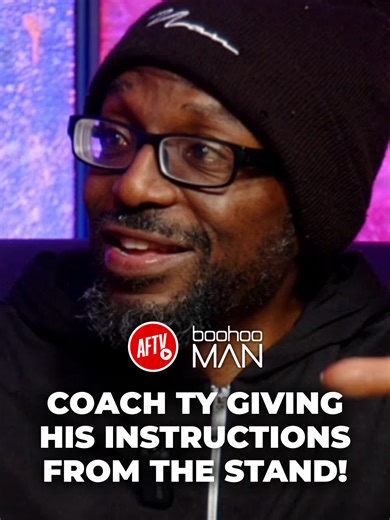 Ty talking to the players from the stand will 𝐍𝐄𝐕𝐄𝐑 𝐆𝐄𝐓 𝐎𝐋𝐃! 😂😂😂 🤑Use code 'AFTV10' for an EXTRA 10% off all boohooMAN menswear on their website – excluding selected lines! #BiasedPremierLeague #Arsenal #AFC #PremierLeague #ChampionsLeague