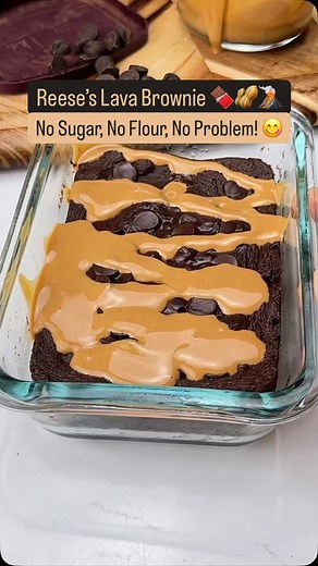28K views · 18K reactions | Reese’s Lava Brownie 樂 This...