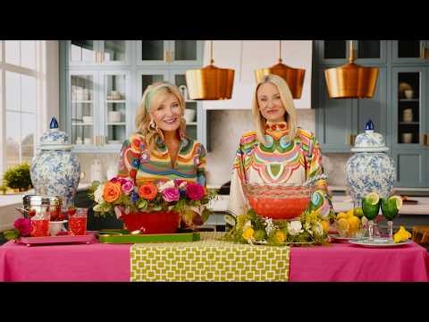 Floral Punch Bowl Garlands | The Southern Table - Episode 207