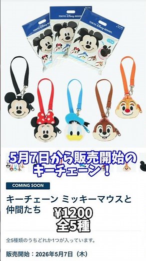 Keychains available from May 7th! (2026~)