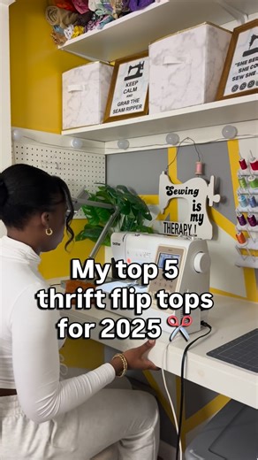 thatssewleeka on Instagram: "Made a lot of tops in 2025 - here My Top 5 Thrift Flip Tops ✂️💜 did your fav make the cut ? #1 I love the simplicity of this purple triangular top. It’s one of those designs that just works. I’m definitely looking forward to making this in more colors next summer. Simple but effective. #2 This ruched halter top has been a design idea living in my head for a few years and I finally feel like I executed it exactly how I imagined. #3 A backless, tie-front halter made f