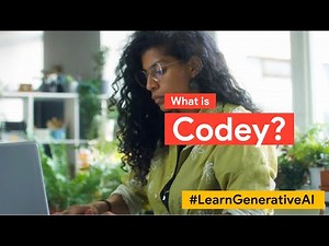 What is Codey? | #LearnGenerativeAI with Google