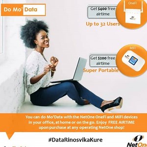 187 reactions · 83 comments | Get the best fixed and mobile data services from NetOne's OneFi and MiFi devices. #HappyTogether #DataRinosvikaKure | NetOne | Facebook