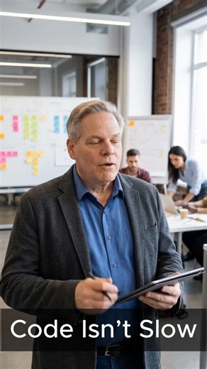 AI n Dot Net | There’s a persistent myth that writing code is always slower than using low-code tools. That’s only true for beginners. In this short... | Instagram