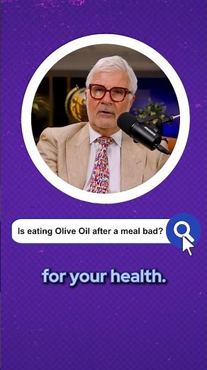 Fact or Crap: Drink Olive Oil After Meals?!
