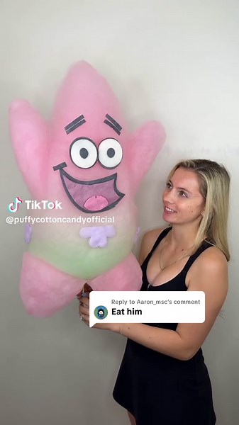 Patrick Star Cotton Candy Transformation