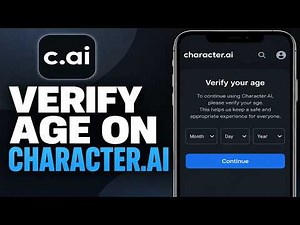 How to Verify Age on Character.AI (Step by Step Tutorial 2026)